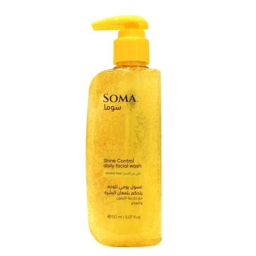 Soma Daily Facial Wash with Lemon and Mint Oil Extract 150ml