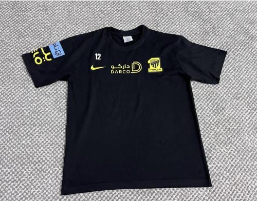 تيشرت الاتحاد الاسود الجديد 2023-2024 نايك