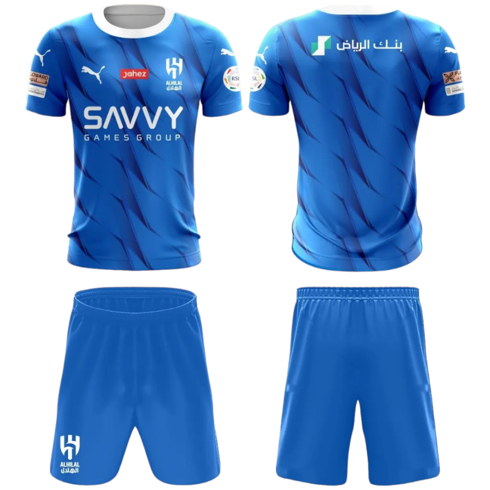 طقم الهلال الاساسي الجديد 2023-2024 بوما