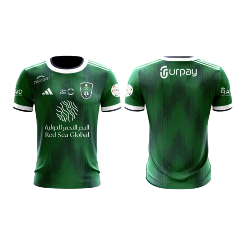 تيشرت الاهلي الجديد الاخضر اديداس2024 - 2025
