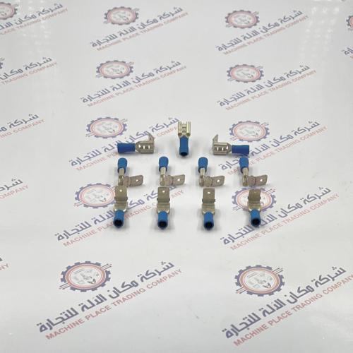 كلبس راس سلك ذكر معكوف 4.7 ملي FM608