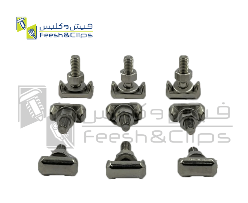 مسمار بطارية معكوف المنيوم امريكي M6X22A2 حبة