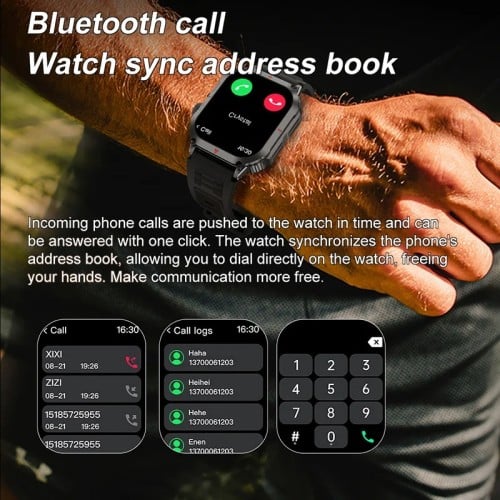 شاومي-NFC ساعة ذكية للرجال .