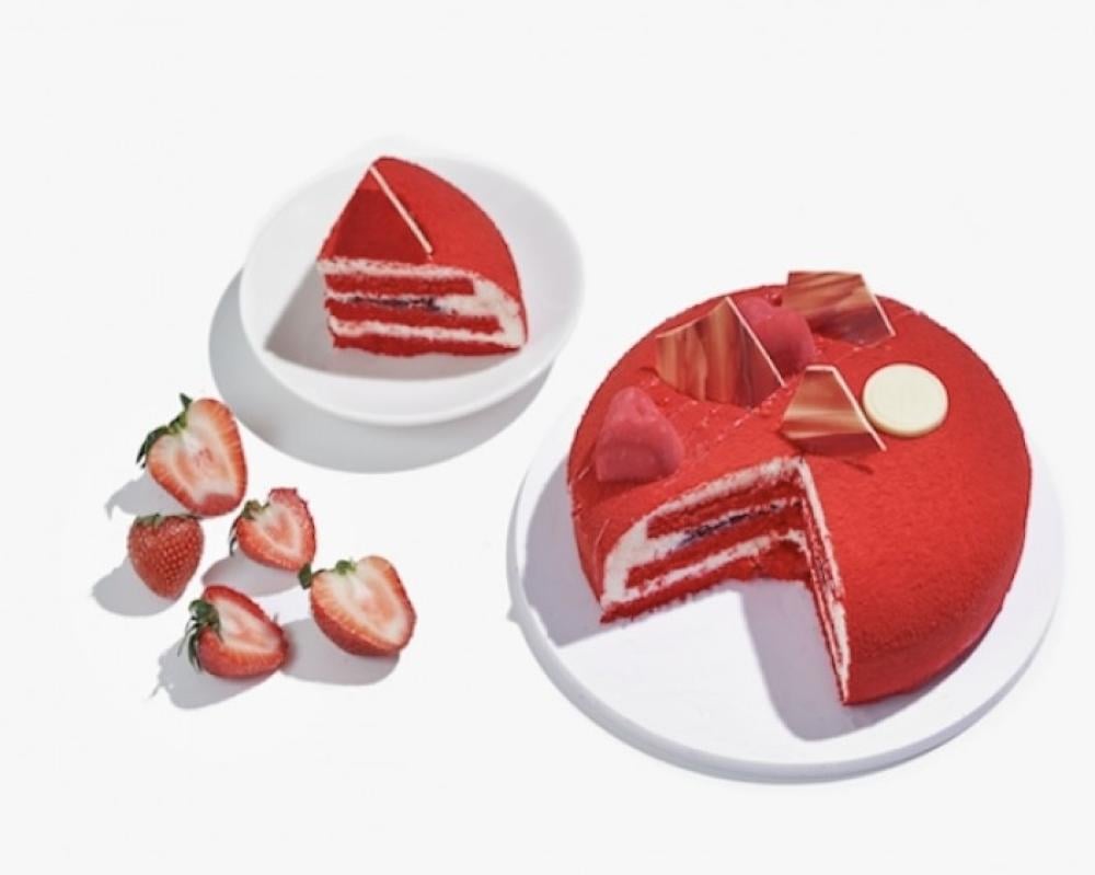 كيكة اني وداني رد فلفت - Aani & Danny Red velvet Cake