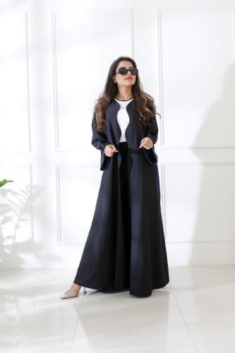 عباية مكس كحلي - Mixed Navy Blue