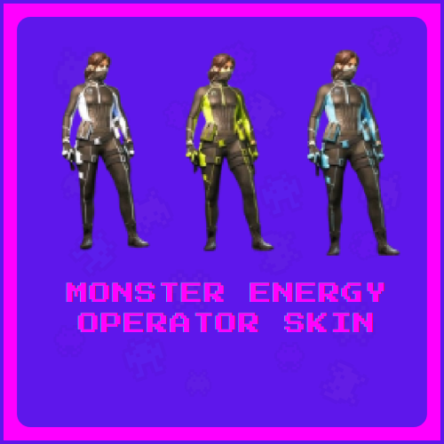 سكنات مونستر بلاك اوبس 6 - Operator Skin Monster E...