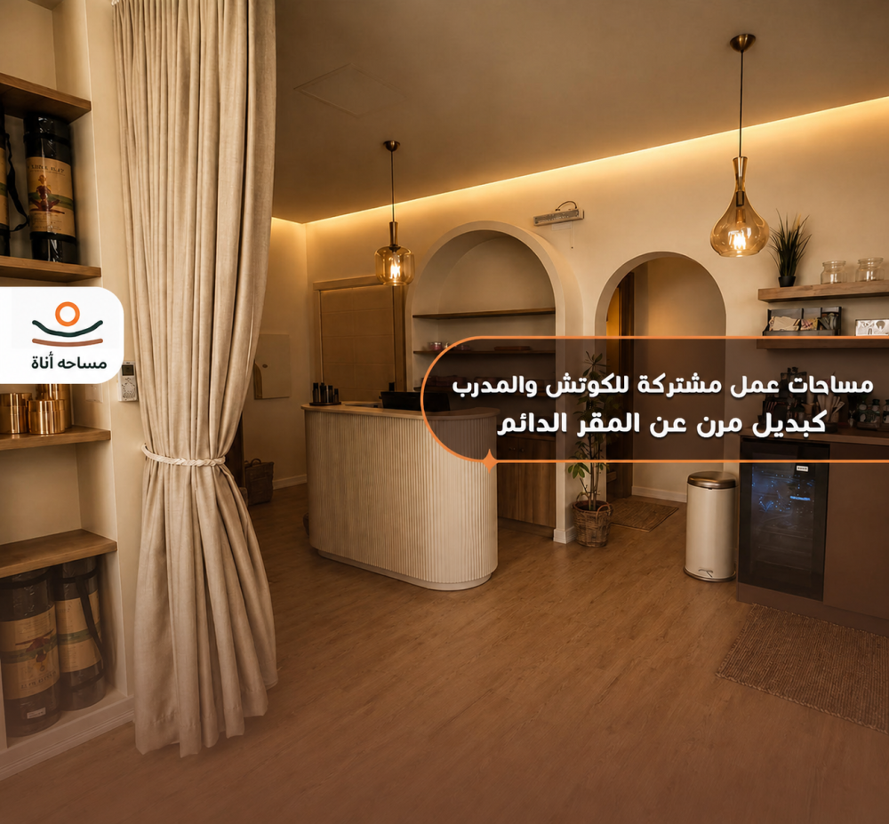 مساحات عمل مشتركة