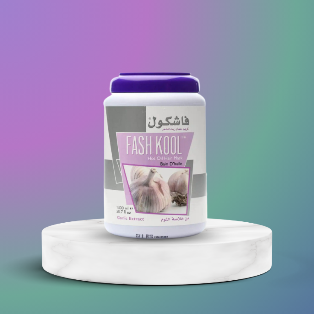 كريم فاشكول حمام زيت للشعر بخلاصة الثوم - 1500 مل