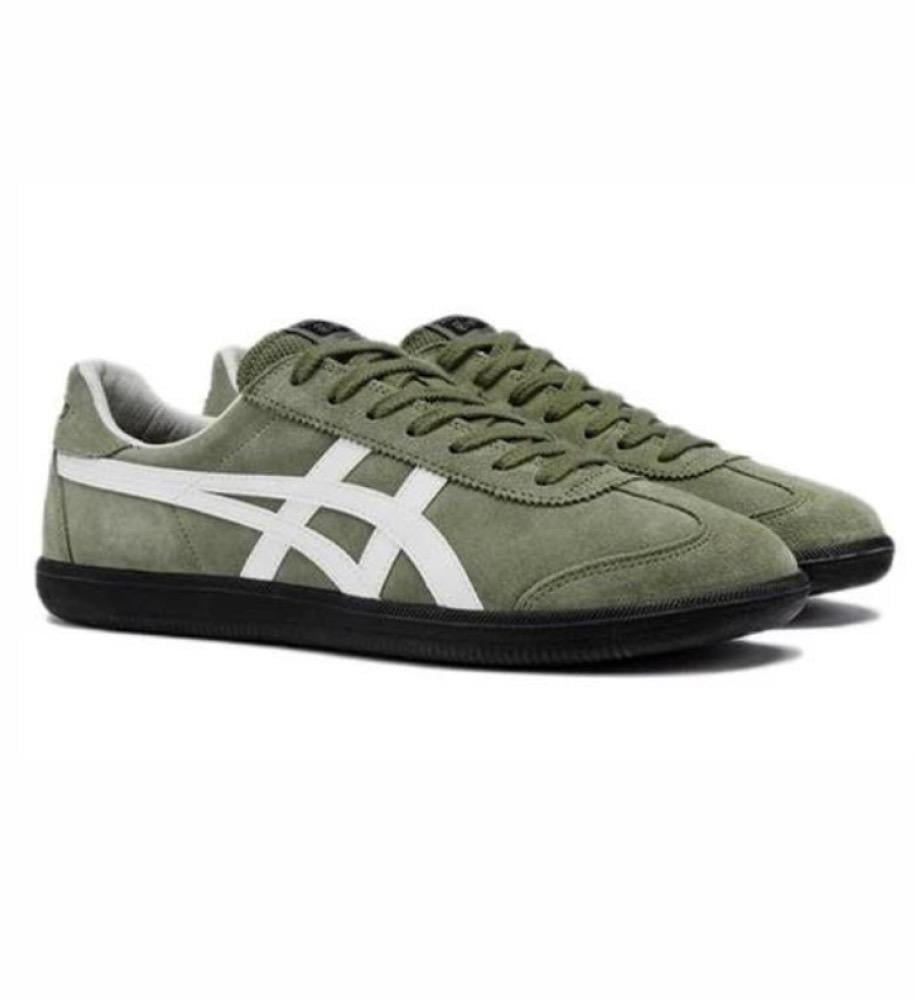 Onitsuka Tiger Tokuten Burnt Green White Black chic store