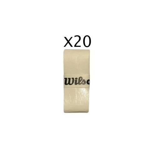 [WILSON COMFORT OVERGRIP WHITE [20PCS