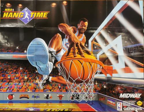بوستر سيقا جينسس لعبة NBA hang time