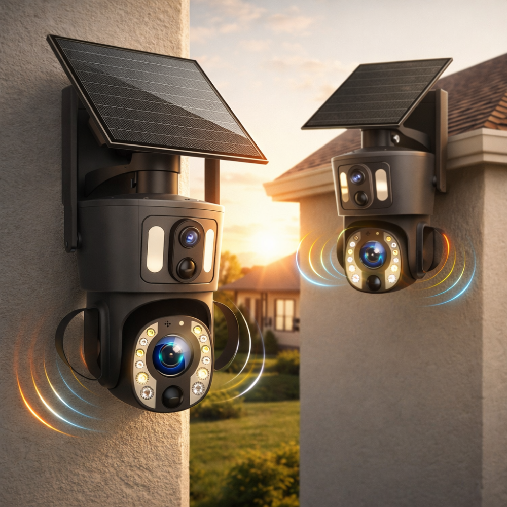 أفضل كاميرات مراقبة خارجية تعمل بالطاقة الشمسية للمنازل