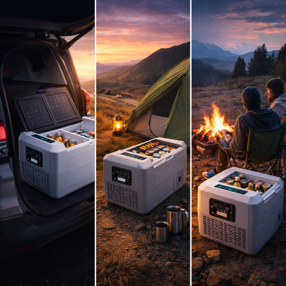 أفضل استخدامات ثلاجات السيارة في السفر والبر والتخييم