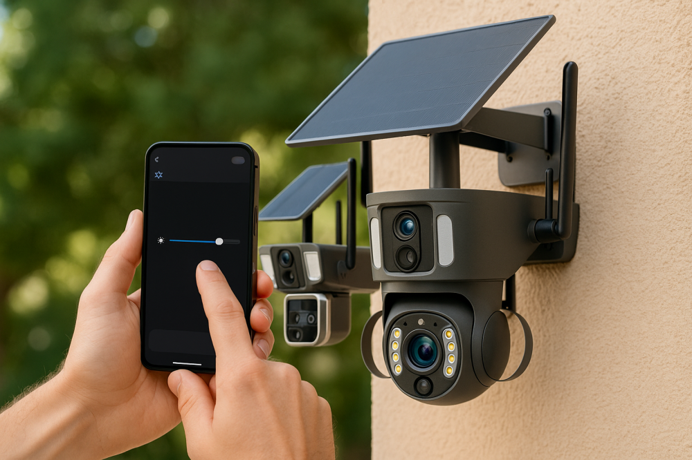 كيفية ضبط إعدادات كاميرات المراقبة بالطاقة الشمسية لتحقيق أفضل أداء