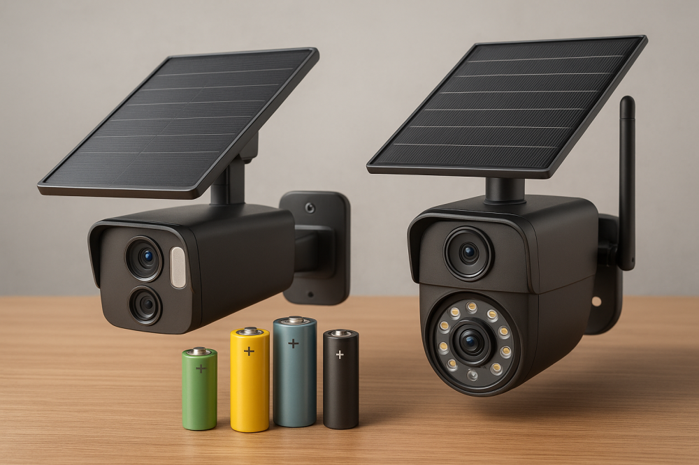 كيفية اختيار بطاريات كاميرات المراقبة بالطاقة الشمسية