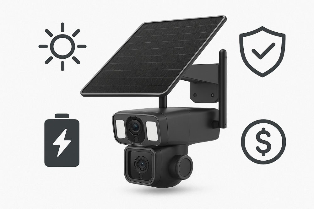 أهم المعايير التي يجب مراعاتها عند شراء كاميرات المراقبة الشمسية