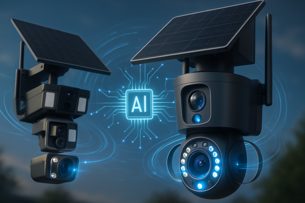 أفضل كاميرات مراقبة تعمل بالطاقة الشمسية في 2025