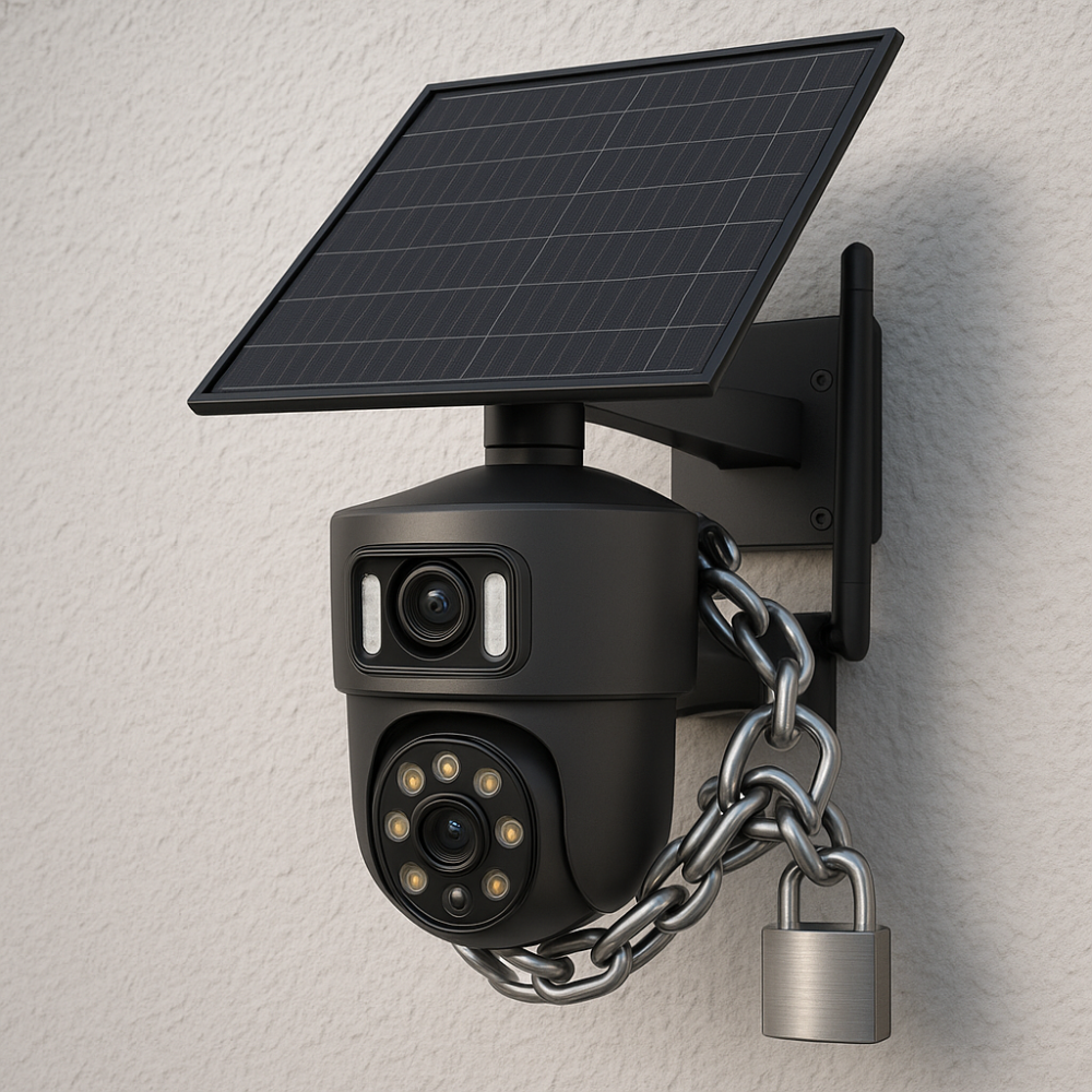 كيف تحمي كاميرات المراقبة بالطاقة الشمسية من السرقة