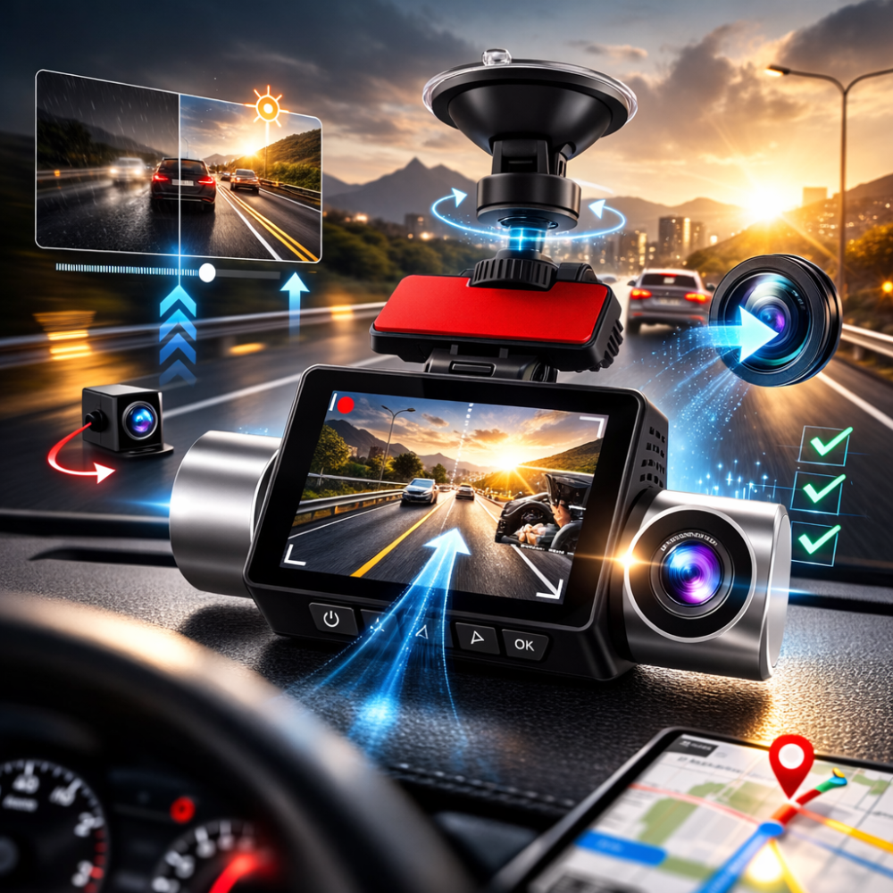 كيف ترفع جودة تصوير الداش كام لتحصل على أفضل فيديو أثناء القيادة؟