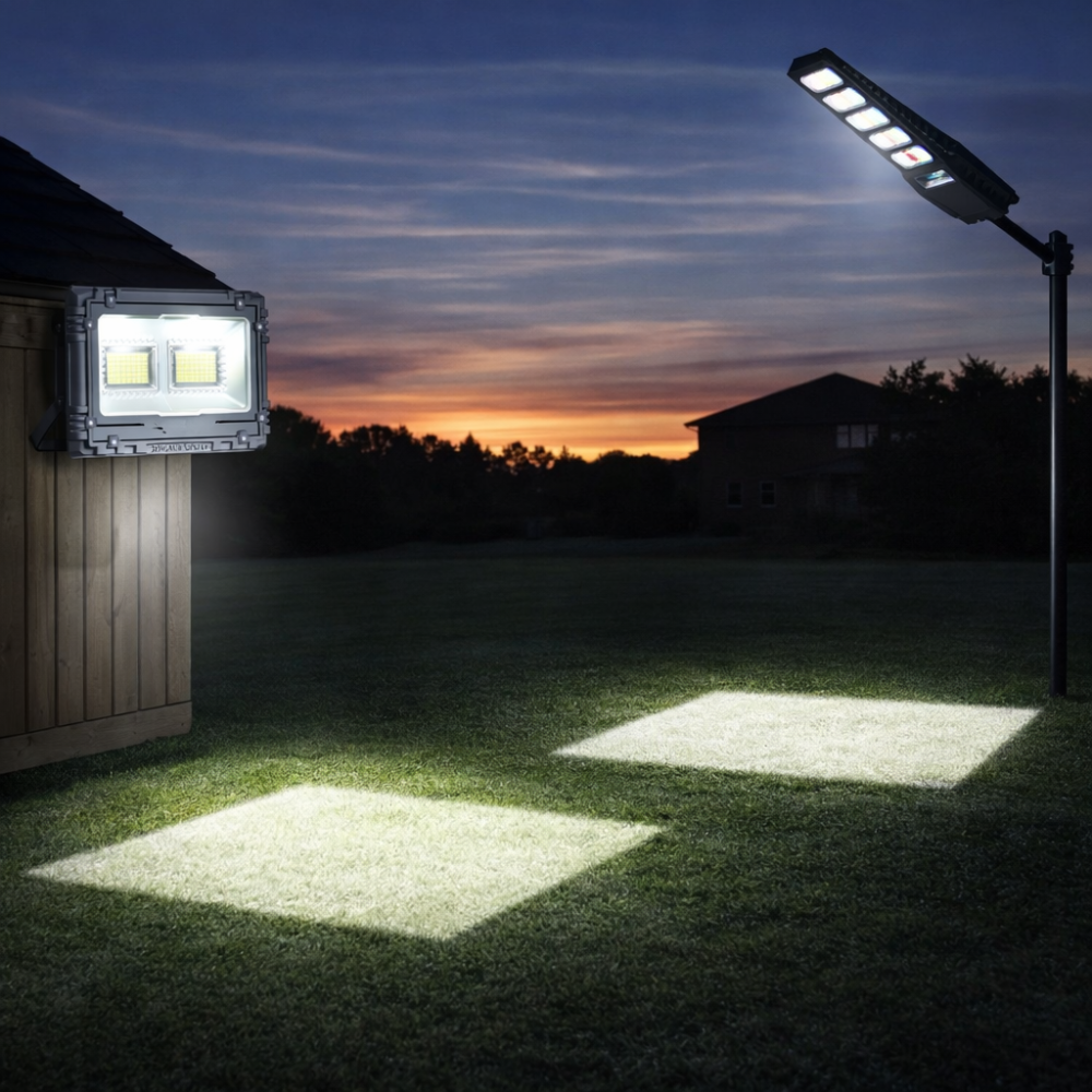 أفضل مواقع تركيب الكشافات الشمسية للحصول على أقوى إضاءة