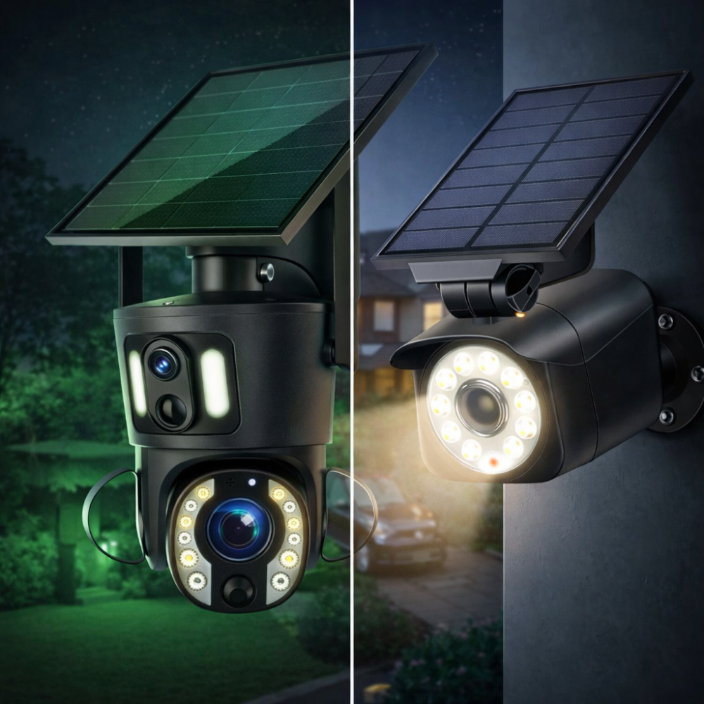 دليلك لفهم تقنية الرؤية الليلية في كاميرات المراقبة بالطاقة الشمسية