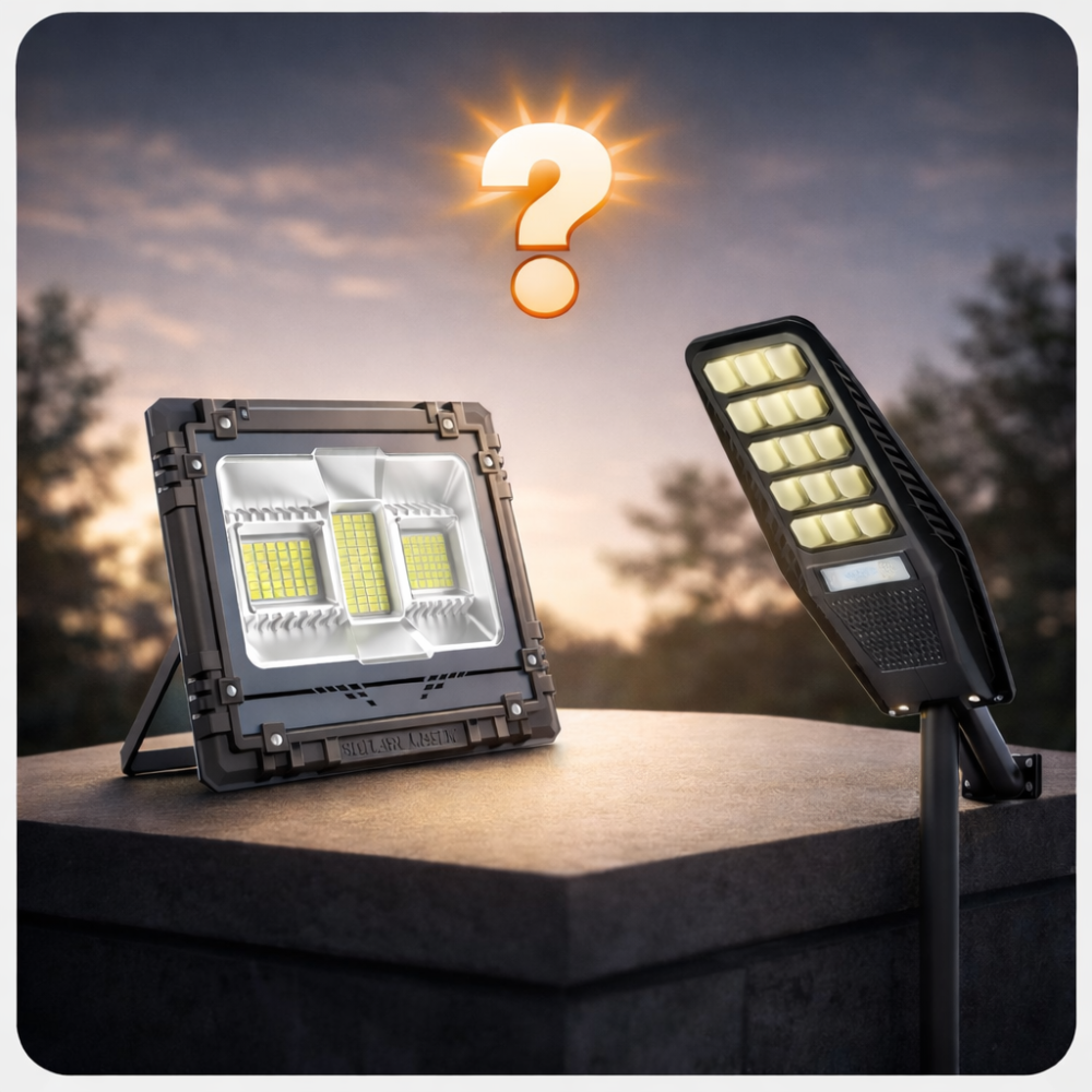 مقارنة بين أنواع كشافات الطاقة الشمسية: أيها الأفضل؟