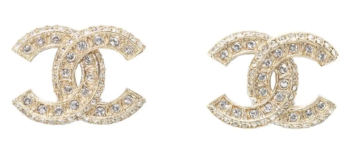 Chanel Earrings Strass