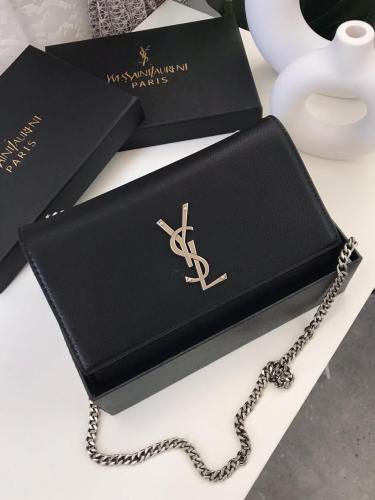 شنطة بسلسلة من ysl | أسود