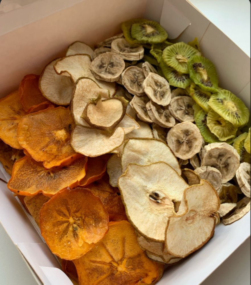 الفواكه المجففة بالتبريد