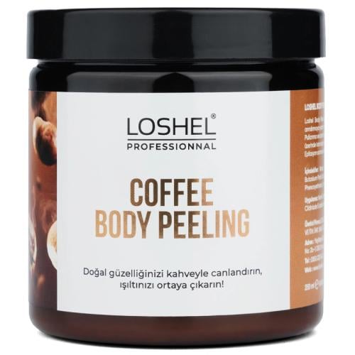 مقشر الجسم بالقهوة وجوز الهند من لوشيل Loshel