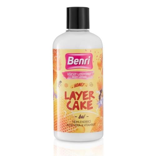 لوشن الجسم برائحة كيك العسل من بينري Benri