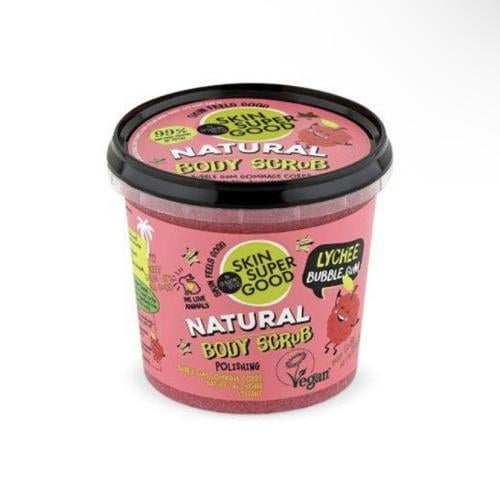 مقشر الجسم بالليتشي والعلكة 360 مل organic shop