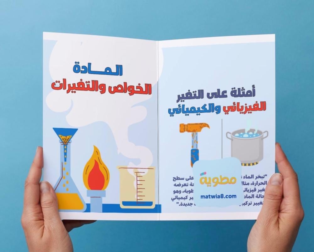 المادة - الخواص والتغيرات - ١ث