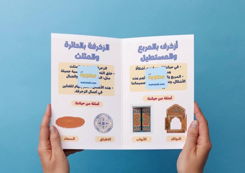 مطوية مجال الزخرفة١-١