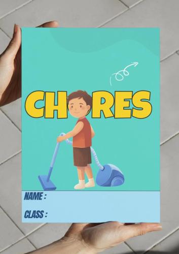 ‎مطوية Chores .