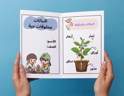 مطوية النباتات مخلوقات حية