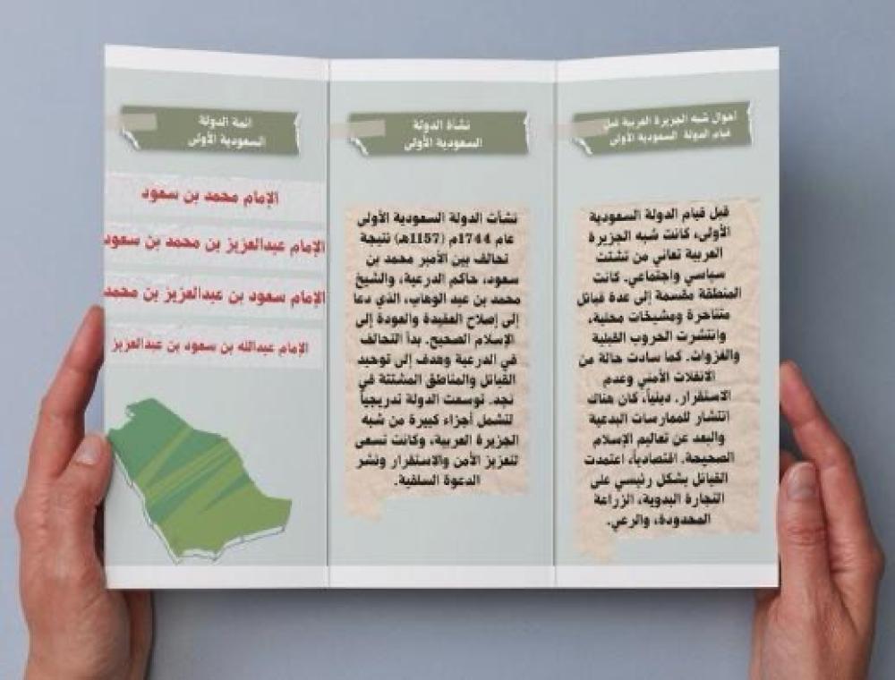 مطوية الدولة السعودية الأولى