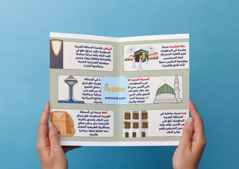 ‎مطوية ربوع من بلادي - ثالث