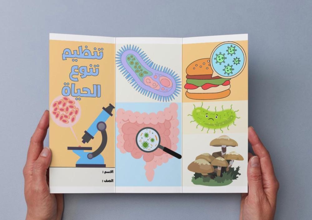 مطوية تنظيم تنوع الحياة