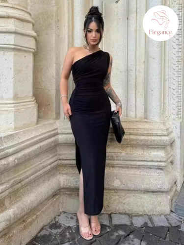 فستان صيفي أسود جديد