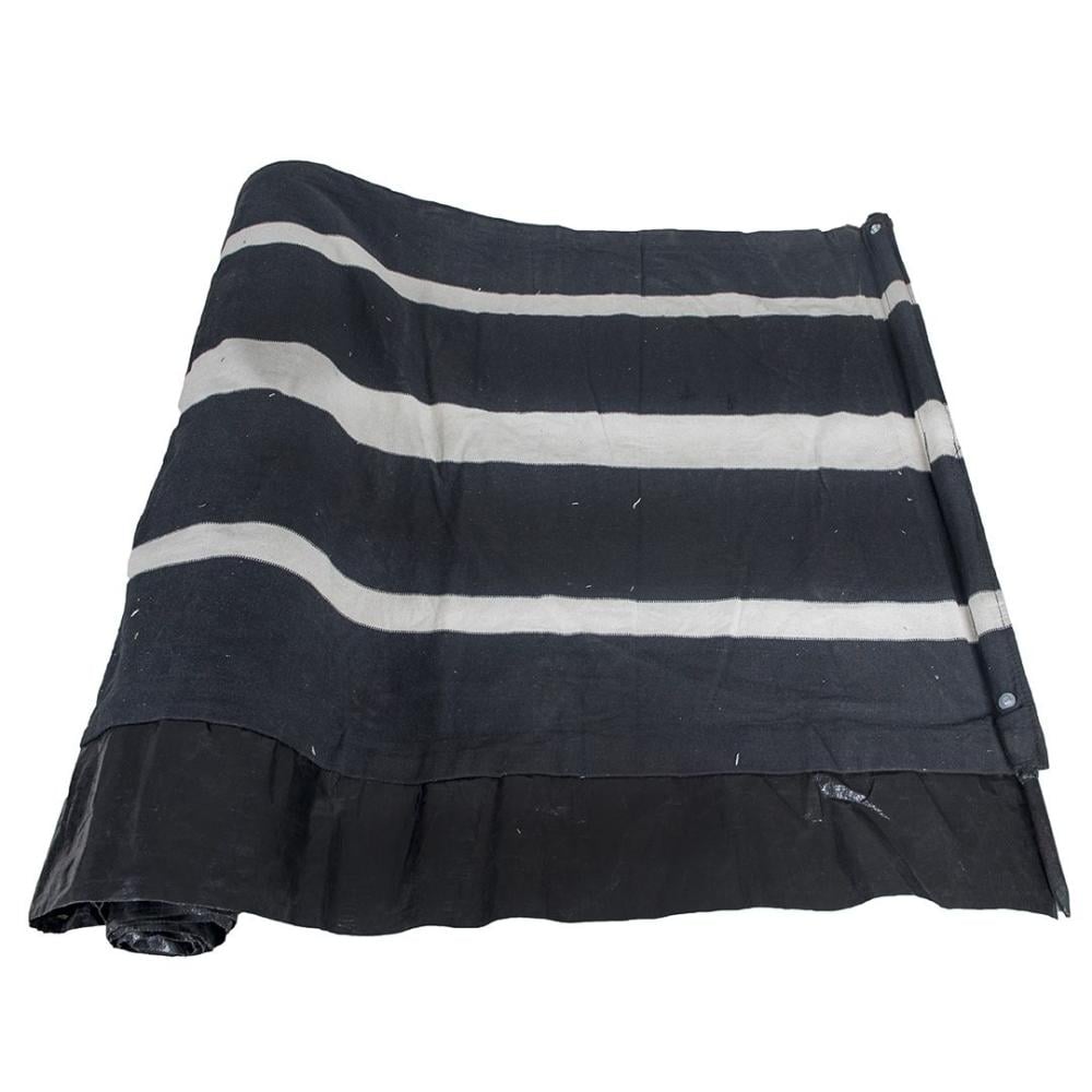 رواق  اسود مخطط  باحجام مختلفه