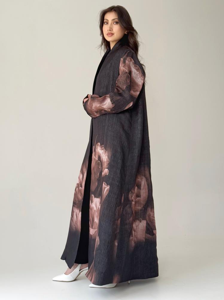 عباية قصة بليزر ملونة