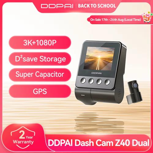 DDPAI داش كام Z40 1944P GPS وواي فاي