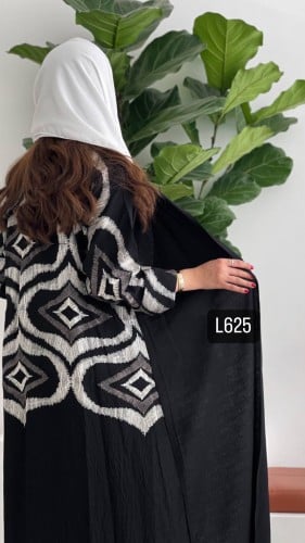 عباية كريب سبيشل تطريز كمبيوتر قصة عادية ستريت