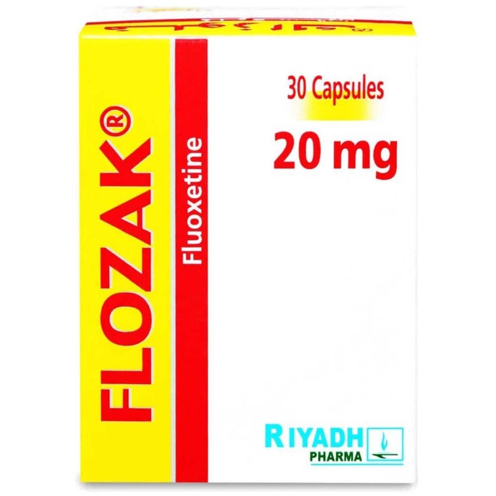 FLOZAK 20 MG 30 CAPSULES