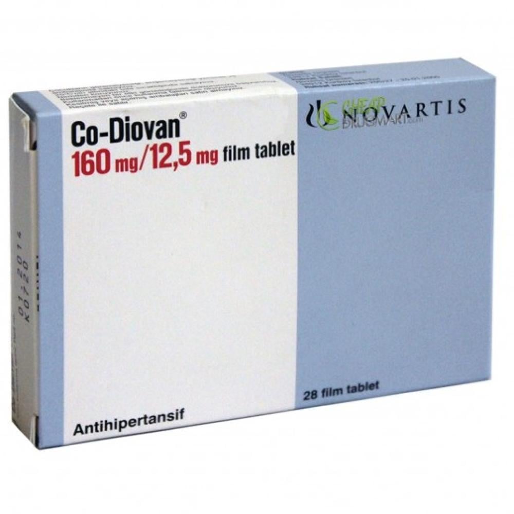 Co-Diovan 160/12.5 mg 28 tablets