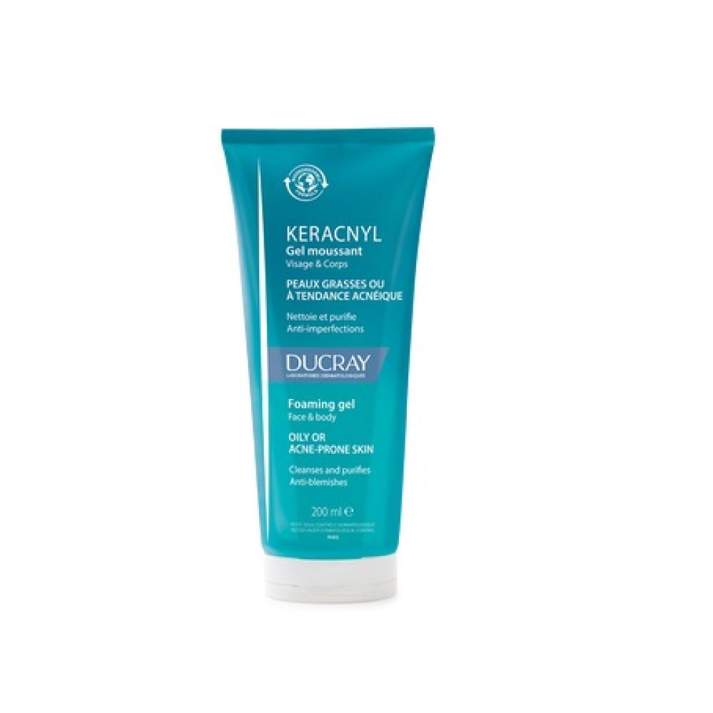 Ducray Keracnyl Foaming Cleanser for Oily and Acne-Prone Skin 200ml