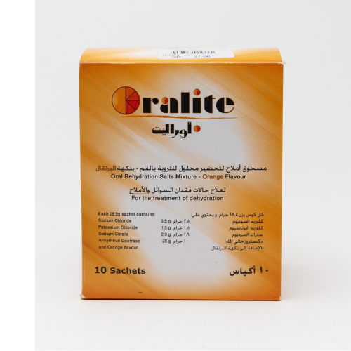 اوراليت اكياس بودرة 10 كيس