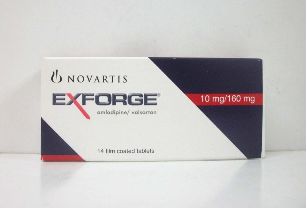 Exforge 10/160 mg 28 tablets