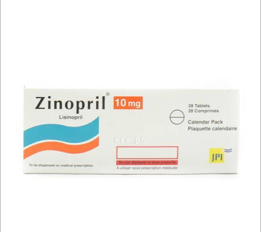 Zinopril 10 mg 28 tablets - صيدلية مستقبل الصحة في السعودية - تسوق الأن  بأفضل جوده وسعر, image size:1000x891